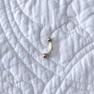 Surgical steel naval jewelry